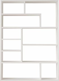 Βιβλιοθήκη Λευκό FEZA 90x22x123.6