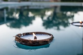 ΑΡΩΜΑΤΙΚΟ ΚΕΡΙ COCONUT CANDLE 200gr 0700000000110