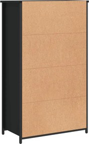 vidaXL Ντουλάπι Μαύρο 62 x 32 x 103,5 εκ. από Επεξεργασμένο Ξύλο