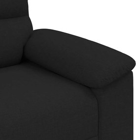 vidaXL Πολυθρόνα Μαύρη 100x81x84 εκ. από Ύφασμα