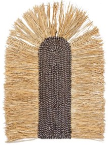 Διακοσμητικό τοίχου Ramzon Inart sisal 84x65x2εκ 337-000034-337-000034-Καφέ 337-000034