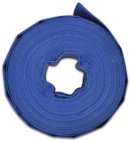 vidaXL Πλακέ Μάνικα Νερού 100 μ. 3&quot; PVC