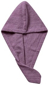 Πετσέτα Μαλλιών Turban 42 64x24x8 Purple Kentia