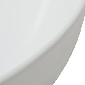 Νιπτήρας Στρογγυλός Λευκός 41,5 x 13,5 εκ. Κεραμικός - Λευκό