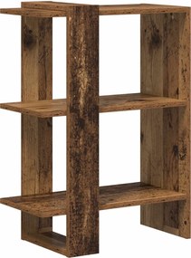 vidaXL Ράφι Βιβλίων 2 επιπέδων 52 x 25 x 71,5 εκ Επεξεργασμένο Ξύλο