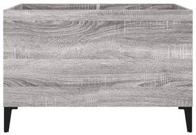 vidaXL Δισκοθήκη Γκρι Sonoma 74,5 x 38 x 48 εκ. από Επεξεργασμένο Ξύλο