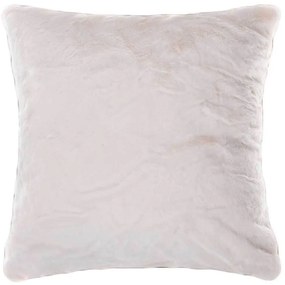Γούνινη Διακοσμητική Μαξιλαροθήκη (45x45) Silk Fashion NX202 Ivory