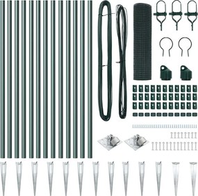 vidaXL Στύλος Περιφράξεων Πράσινο