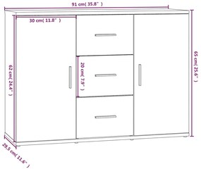 ΝΤΟΥΛΑΠΙ ΚΑΠΝΙΣΤΗ ΔΡΥΣ 91X29,5X65 ΕΚ. ΑΠΟ ΕΠΕΞΕΡΓΑΣΜΕΝΟ ΞΥΛΟ 823347