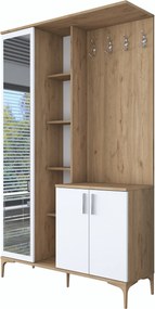 Hall Stand EA109 - 2695 Walnut
White