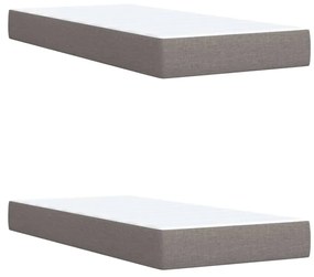 ΚΡΕΒΑΤΙ BOXSPRING ΜΕ ΣΤΡΩΜΑ TAUPE 200X200 ΕΚ. ΥΦΑΣΜΑΤΙΝΟ 3287560