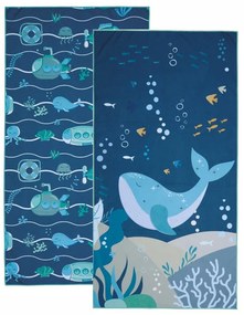 Πετσέτα Θαλάσσης Παιδική Float 255 Blue Kentia Θαλάσσης 70x140cm Polyester-Polyamide
