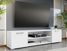 Τραπέζι Tv Comfivo R105, Άσπρο, 156x36x35cm, 22 kg | Epipla1.gr