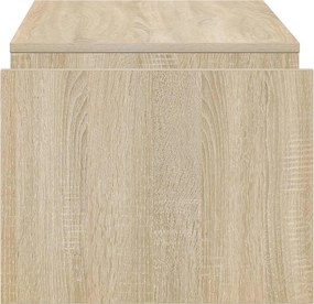 vidaXL Τραπεζάκι σαλονιού Δρύς Sonoma 90 x 45 x 35 cm