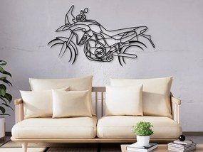 Intra απο ξύλο plywood Χρώμα wenge 3mm-4mm πάχος - F800 Μοτοσικλέτα Σιλουέτα Δίασταση 20x20 cm INTRAFABR-76074227