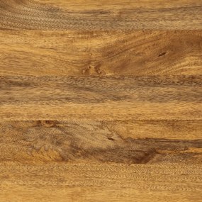 vidaXL Τραπεζάκι Σαλονιού 110 x 50 x 40 εκ. Μασίφ Ξύλο Μάνγκο &amp; Σίδερο