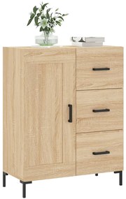 vidaXL Ντουλάπι Sonoma Δρυς 69,5 x 34 x 90 εκ. από Επεξεργασμένο Ξύλο