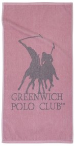 Πετσέτα Γυμναστηρίου 3037 Nude-Grey Greenwich Polo Club Gym 45x90cm 100% Βαμβάκι