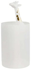 Βάζο Giraffe LBTRD0014383 Φ11,5x17,5cm White-Gold Raeder Porcelain