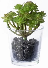 Supergreens Τεχνητό Φυτό Παχύφυτο Πράσινο 16 εκ