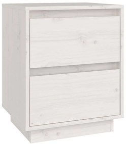 vidaXL Κομοδίνο 40 x 35 x 50 εκ. από Μασίφ Ξύλο Πεύκου