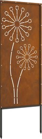 vidaXL Οθόνη Ιδιωτικότητας Κήπου Σκ rusty 50 x 140 εκ