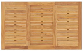 Τραπέζι Batavia 150 x 90 x 75 εκ. από Μασίφ Ξύλο Teak - Καφέ