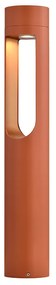 Φωτιστικό Κολωνάκι Αλουμινίου Terracotta Εξ.Χώρου IP65 D10xH65cm Led 12w 3000K 930lm Sun Light TIEMPO-TR