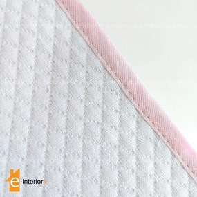 Κουβέρτα πικέ Λίκνου Hot Air Balloon - Pink 108108005
