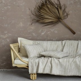 Ριχτάρι Sombre Beige Nima Three-Seater 180x300cm Cotton-Polyester