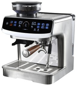Finlux FEM-1935D Μηχανή Espresso 2450W Πίεσης 20bar Inox