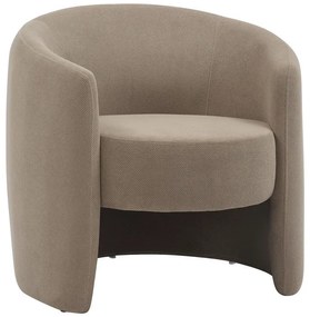 Πολυθρόνα Barken 350-000011 77x74,5x73cm Taupe