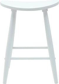 vidaXL Καρέκλες φαγητού 2 pcs Λευκό 46 x 37 x 63 εκ
