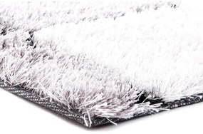 Χαλί DKD Home Decor Μαύρο πολυεστέρας Λευκό Εικόνες 120 x 180 x 2 cm