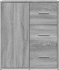 vidaXL Βοηθητικό Ντουλάπι Γκρι Sonoma 60x31x70 εκ. Επεξεργασμένο Ξύλο