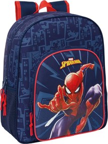 Σχολική Τσάντα Spider-Man Μπλε 32 x 38 x 12 cm