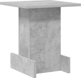 vidaXL End Table Σκυρόδεμα Γκρι 35,5 x 35 x 40 εκ Επεξεργασμένο ξύλο