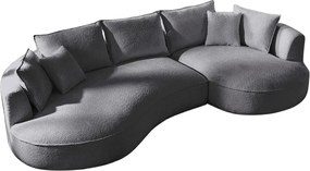 Corner Sofa Venedik Right - Dark Grey Dark Grey