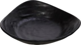BLACK ΠΙΑΤΟ BAΘΥ ΤΡΙΓ.18Χ21Χ3,5ΕΚ WAVY MATTE ΜΕΛΑΜΙΝΗΣ