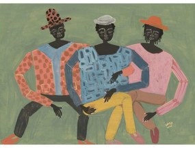 Πόστερ Hanging Out - Πολύχρωμο 50 x 70 cm THE POSTER CLUB