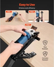 VEVOR Lawn Mower Blade Sharpener 15°-45° Adjustable Lawnmower Blade Sharpener