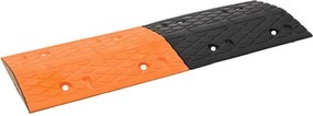 vidaXL Σαμαράκι Δρόμου Κίτρινο &amp; Μαύρο 97x32,5x4 εκ. από Καουτσούκ