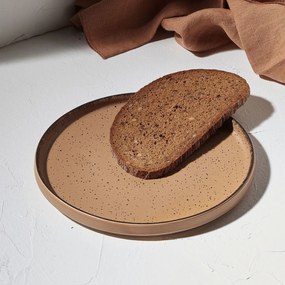 ESTIA ΠΙΑΤΟ ΡΗΧΟ ΚΑΘΕΤΟ TERRA ΠΟΡΣΕΛΑΝΙΝΟ 21cm SALMON