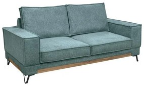 Διθέσιος Καναπές Loftio Fylliana με Mint χρώμα υφάσματος 190x95x89εκ 190x95x89 εκ.