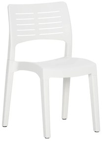 vidaXL Καρέκλες Κήπου 2 τεμ. Λευκές από Πολυπροπυλένιο