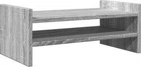 vidaXL Βάση Οθόνης Γκρι Sonoma 50x27x20 εκ. από Επεξεργασμένο Ξύλο