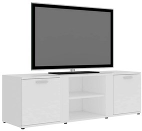 vidaXL Έπιπλο Τηλεόρασης Λευκό 120 x 34 x 37 εκ. από Επεξ. Ξύλο