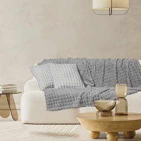 Κουβέρτα Καναπέ Fleece (130x170) Das Home 1389 Grey