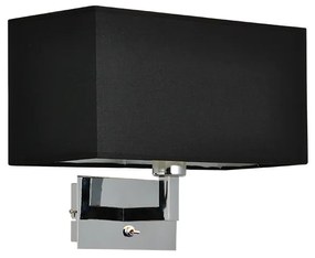 Φωτιστικό Επίτοιχο Aca V29232WBC TITCHIANO Μαύρο Ματ (Black Mat)