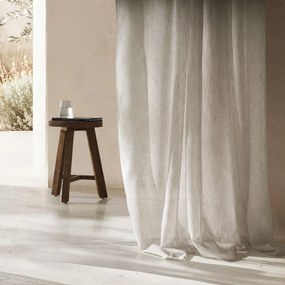 Κουρτίνα (200x280) Με Τρουκς Gofis Home Combe Cloud Grey 502/01